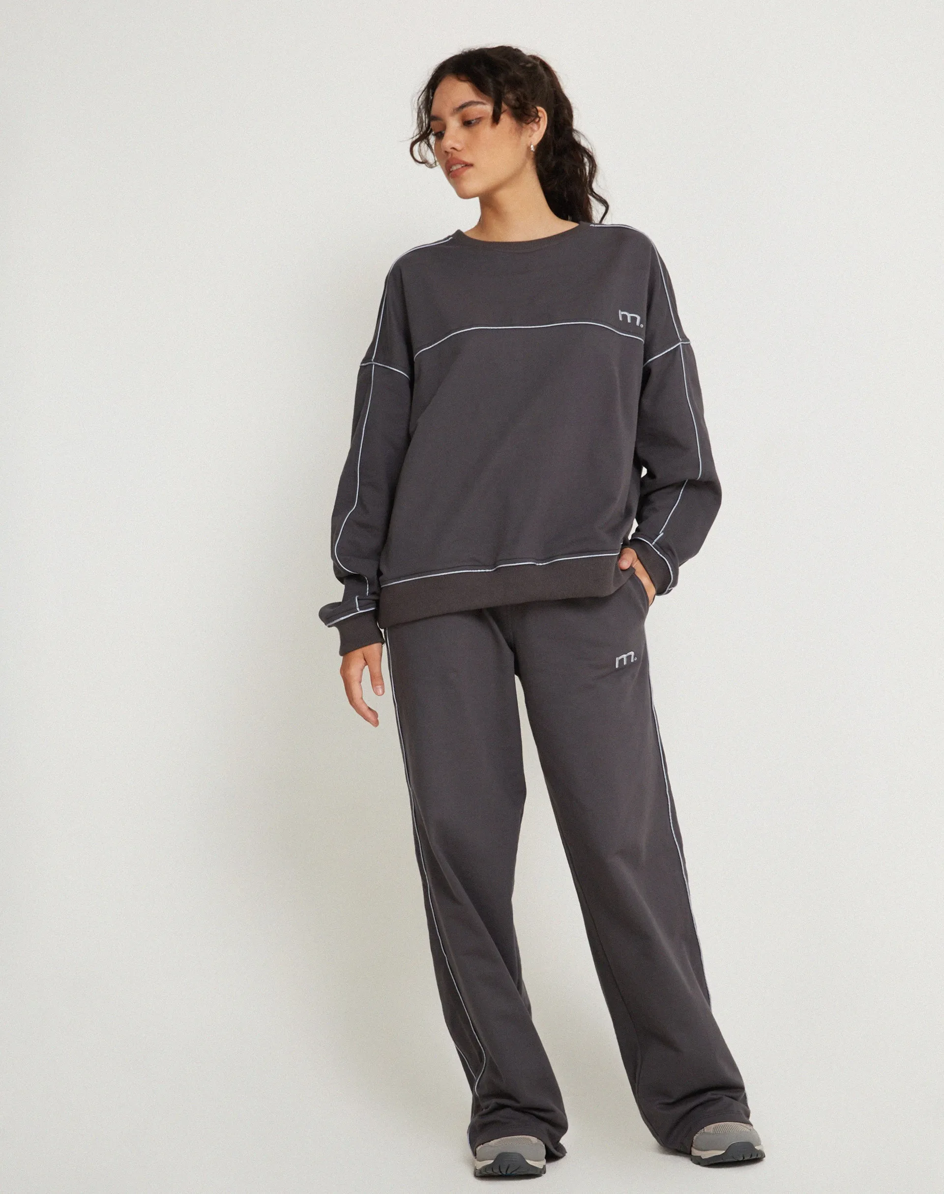 Imogen Sweatshirt in Beluga Grey