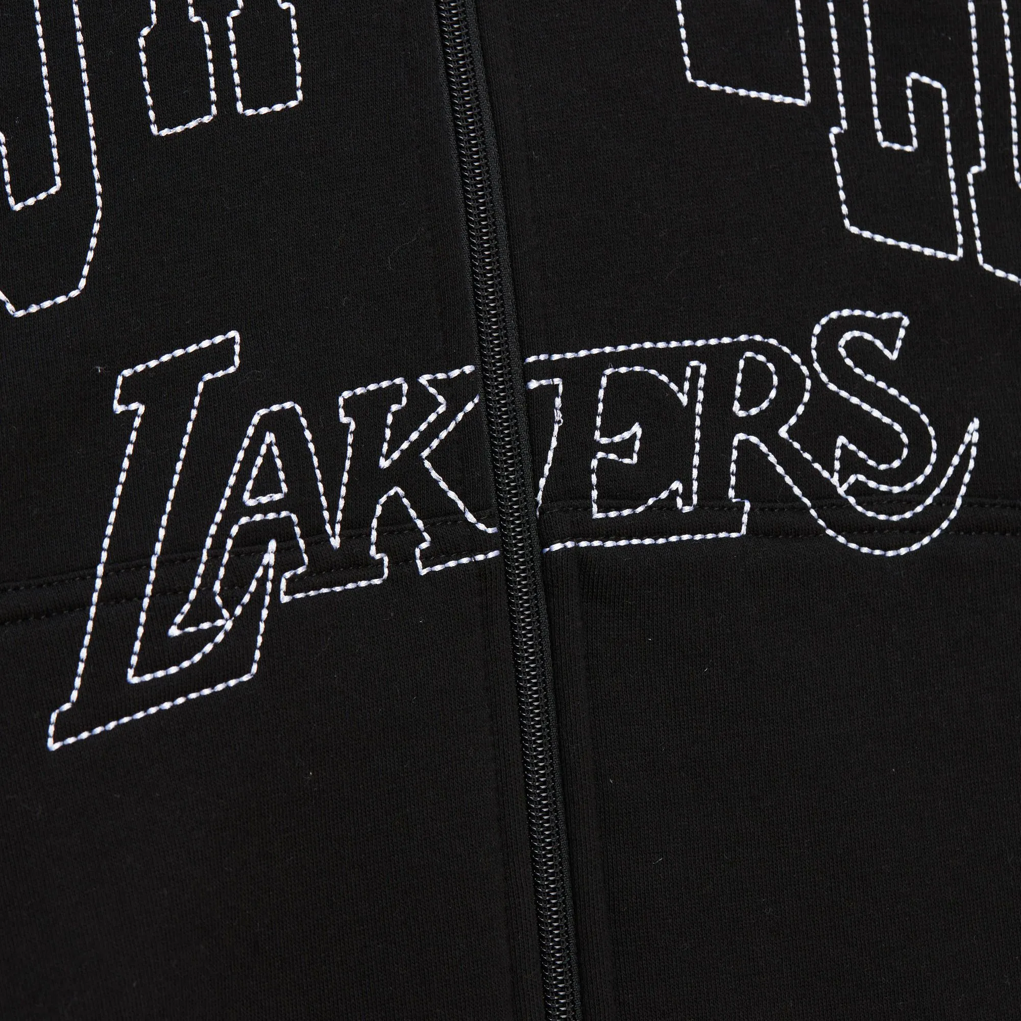 LAKERS CONTRAST FULL ZIP HOODIE