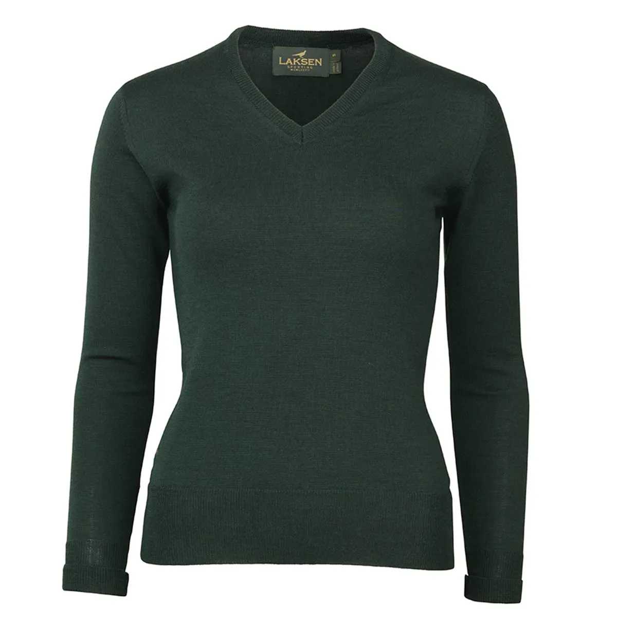 Laksen Carnaby Ladies Merino Wool V-Neck