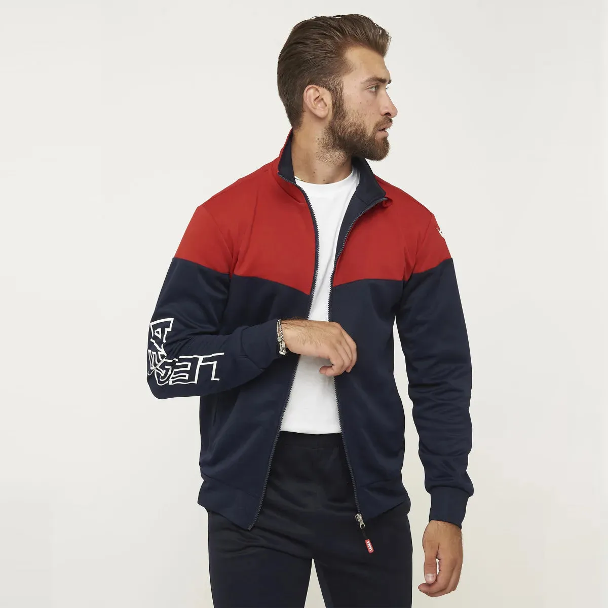 Legea Ontario Jacket Red / Navy