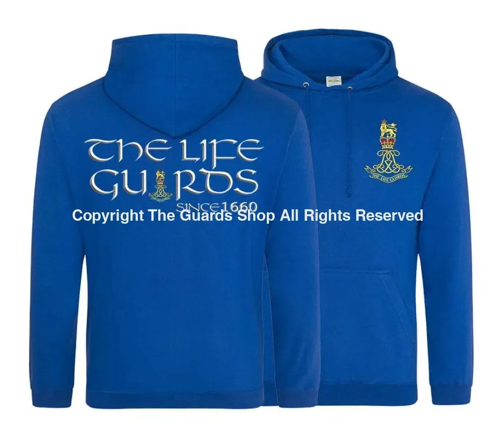 LIFE GUARDS Since 1660 Double Side Printed Hoodie