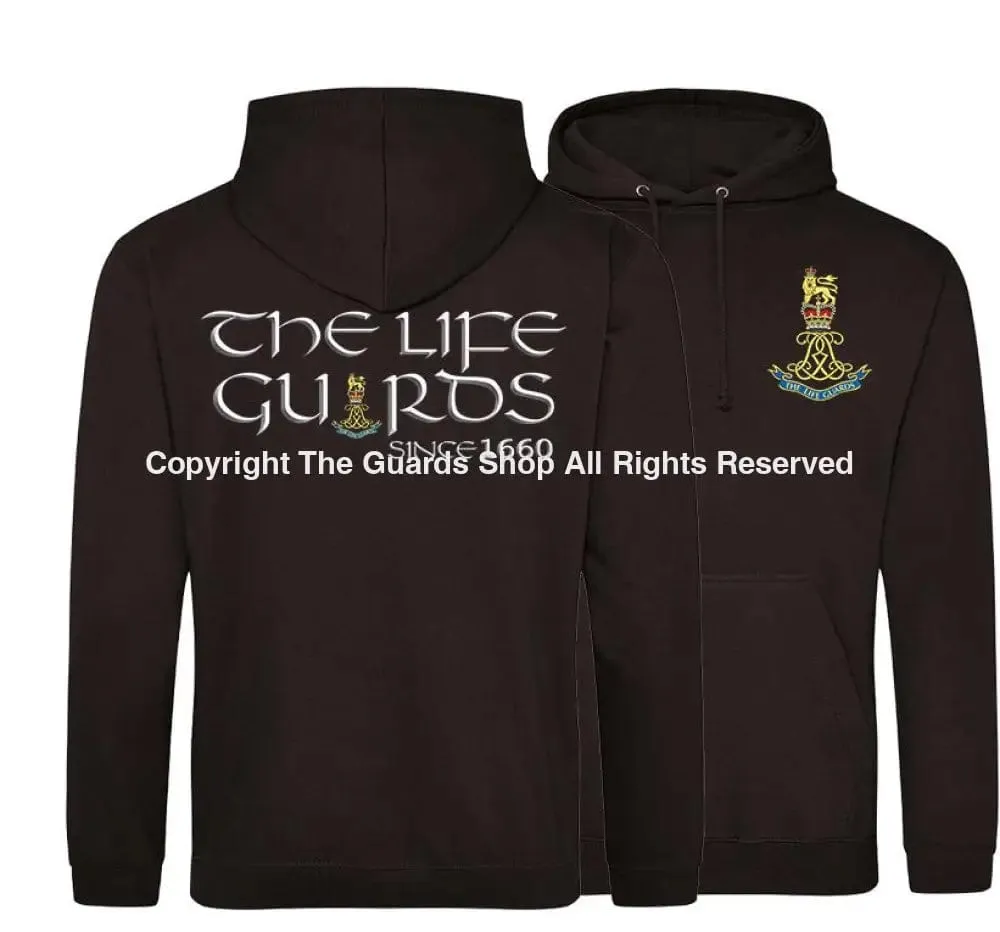 LIFE GUARDS Since 1660 Double Side Printed Hoodie