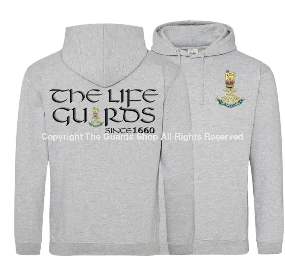 LIFE GUARDS Since 1660 Double Side Printed Hoodie