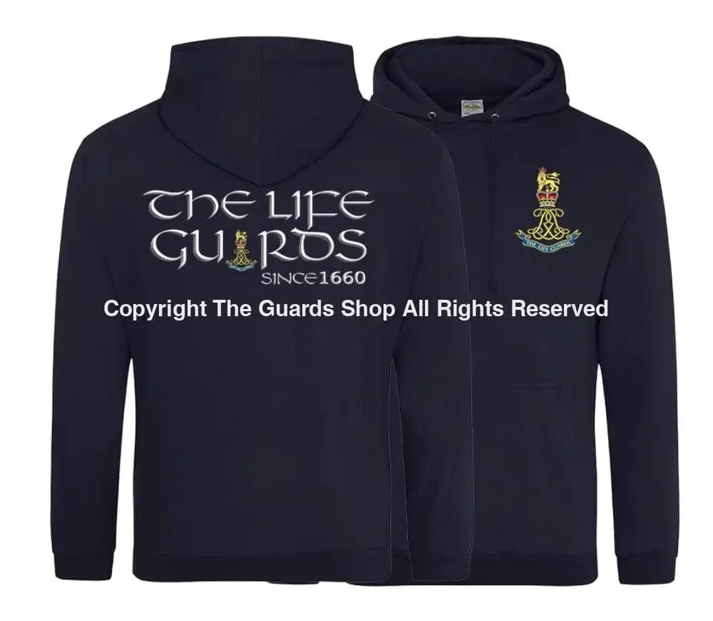 LIFE GUARDS Since 1660 Double Side Printed Hoodie