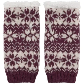 Lined Fingerless Gloves and Arm Warmers