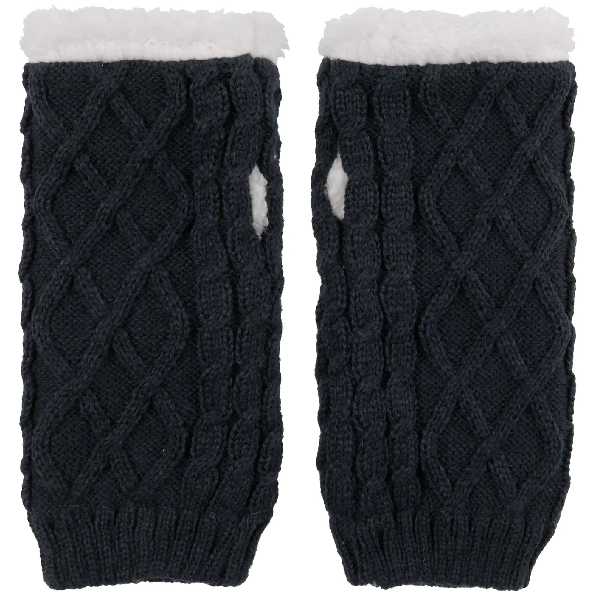 Lined Fingerless Gloves and Arm Warmers