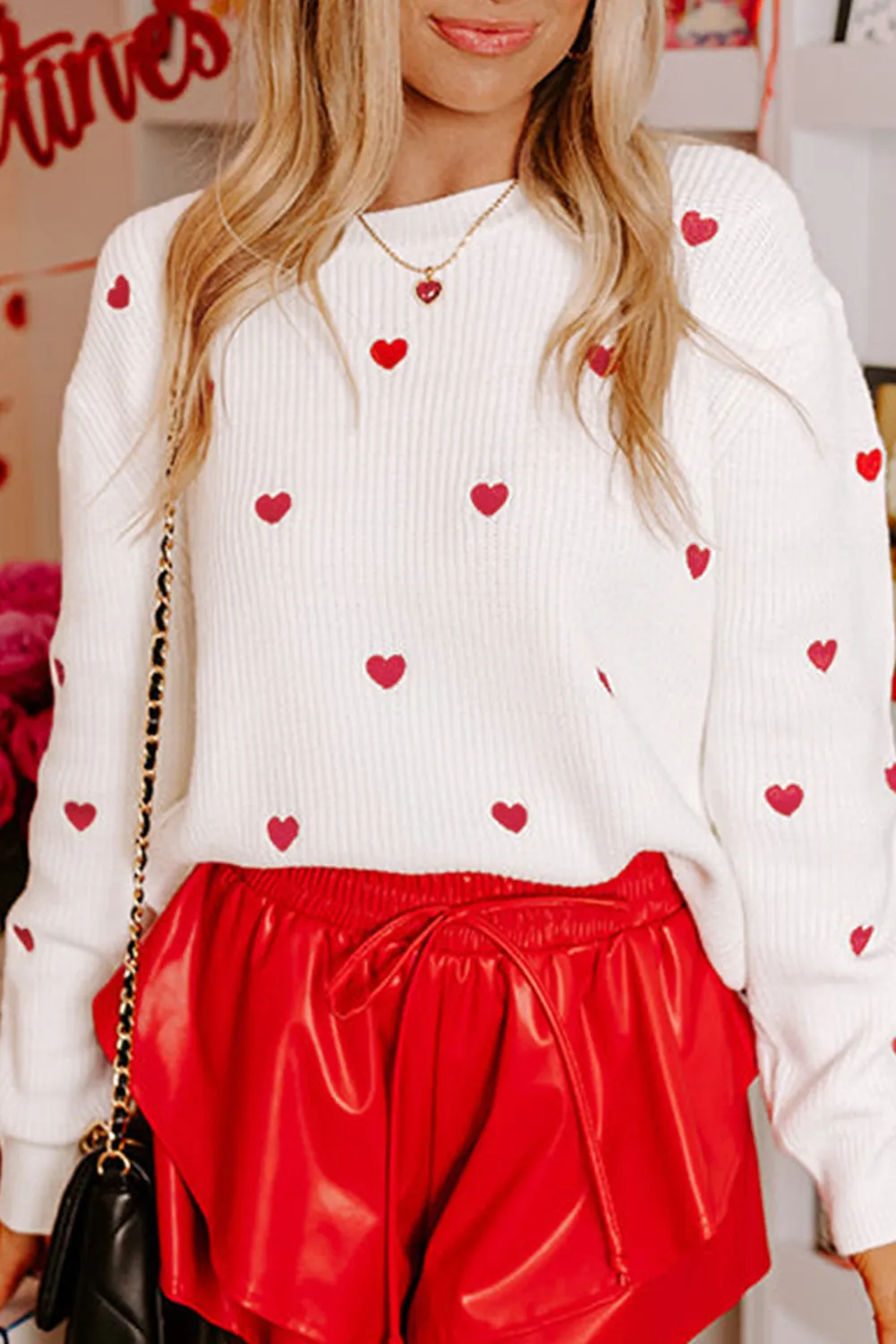 Love Hearts Sweater