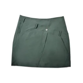 Loveland Diagonal Belt Golf Skort-Green