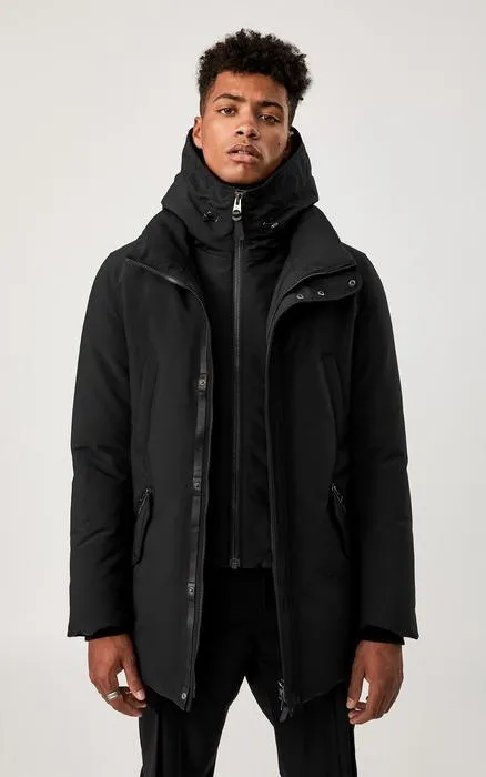 MACKAGE EDWARD-NF - 2-in-1 Down Parka With Hooded Bib (WITHOUT LOGO ON THE LEFT SLEEVE)