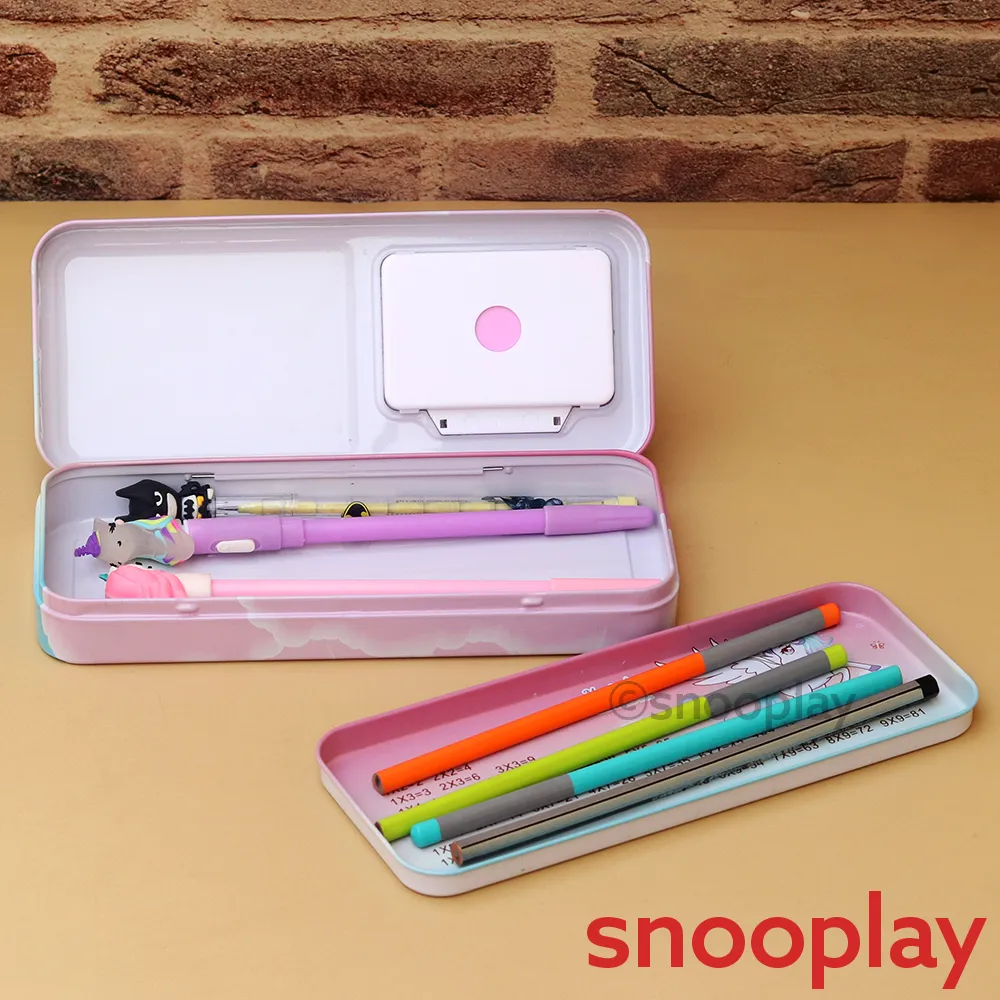 Magical Unicorn Pencil Box with Calculator