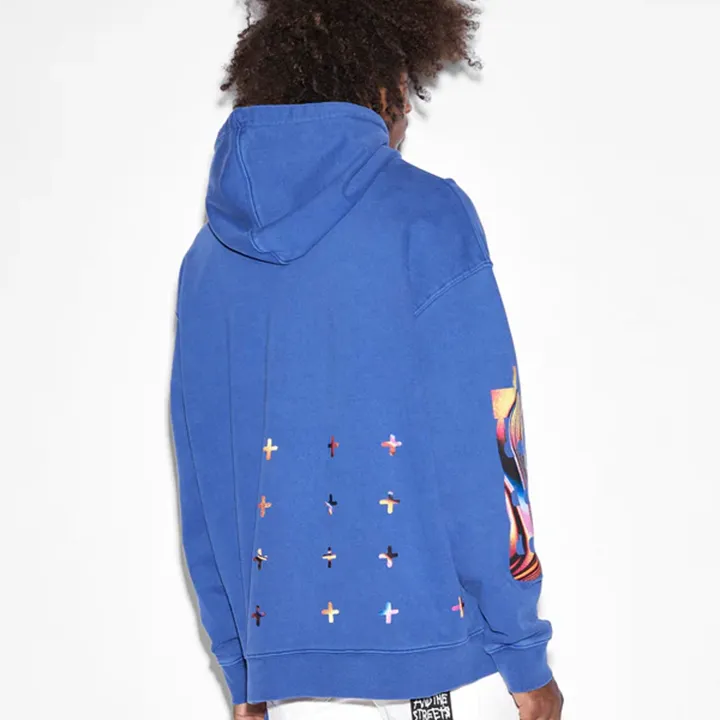 Mindstate Biggie Hoodie (Blue) - KMPS24FL004040