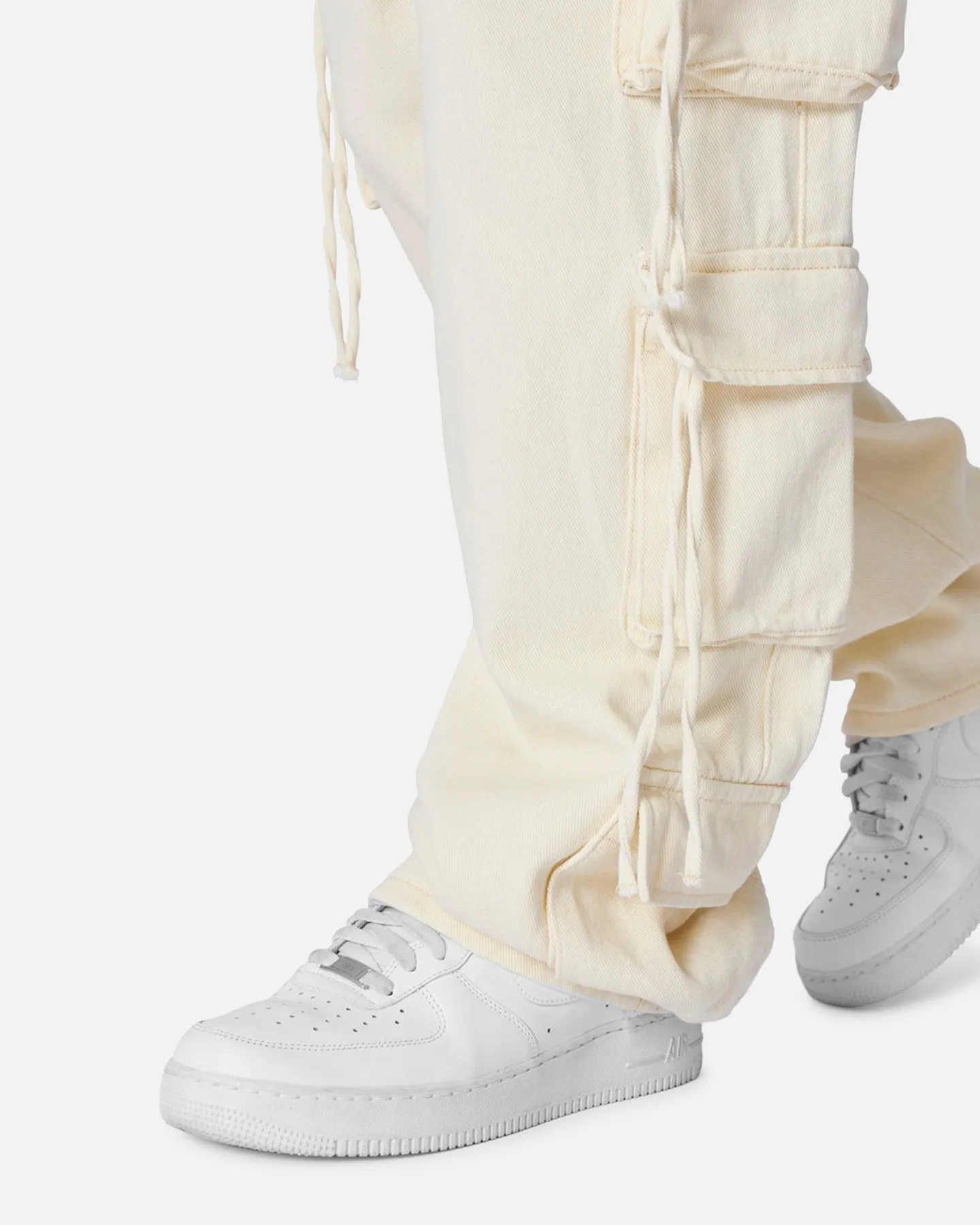 MNML Brushed Twill Cargo Pants Khaki