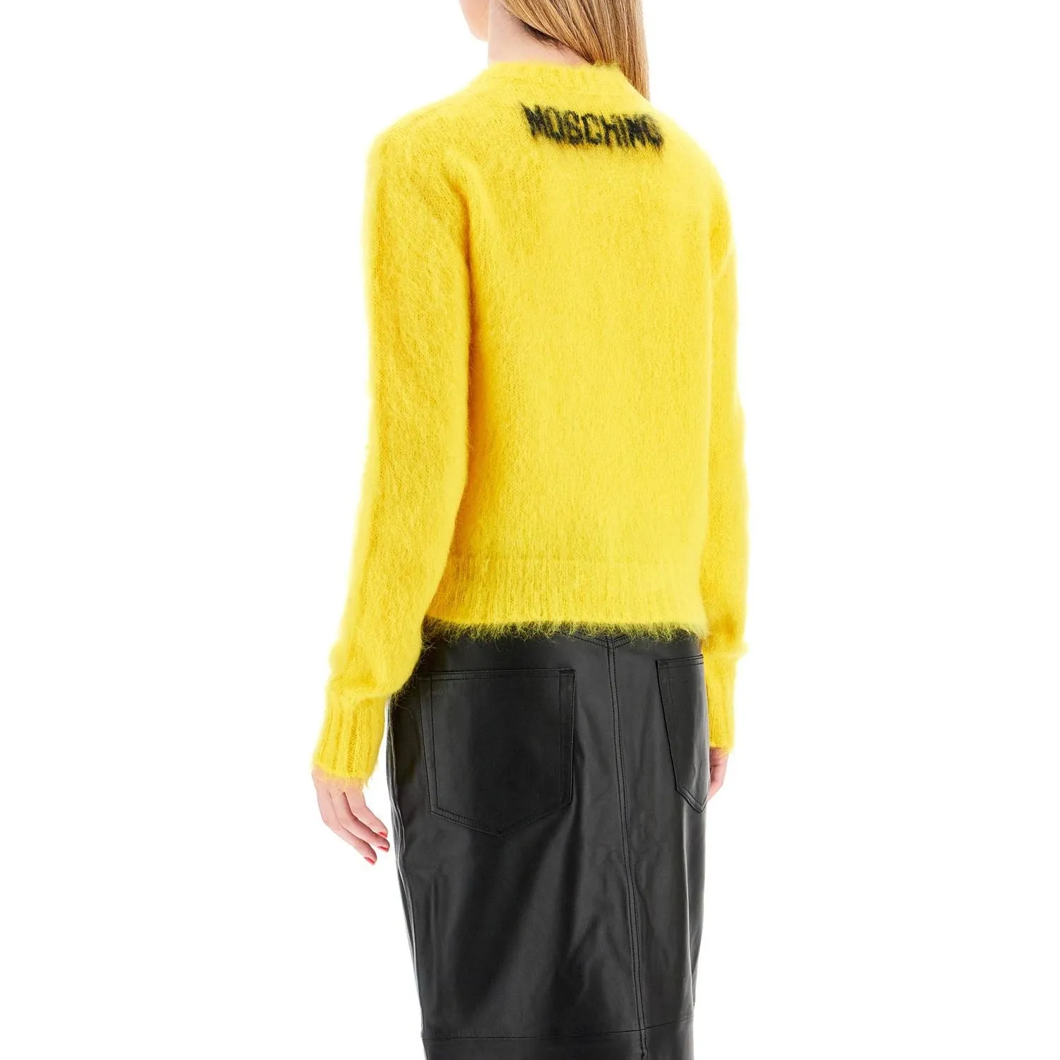 Moschino mohair smiley pullover