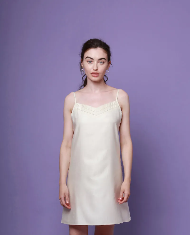 Mulberry Silk Nightdress/Slip - Natural Ivory