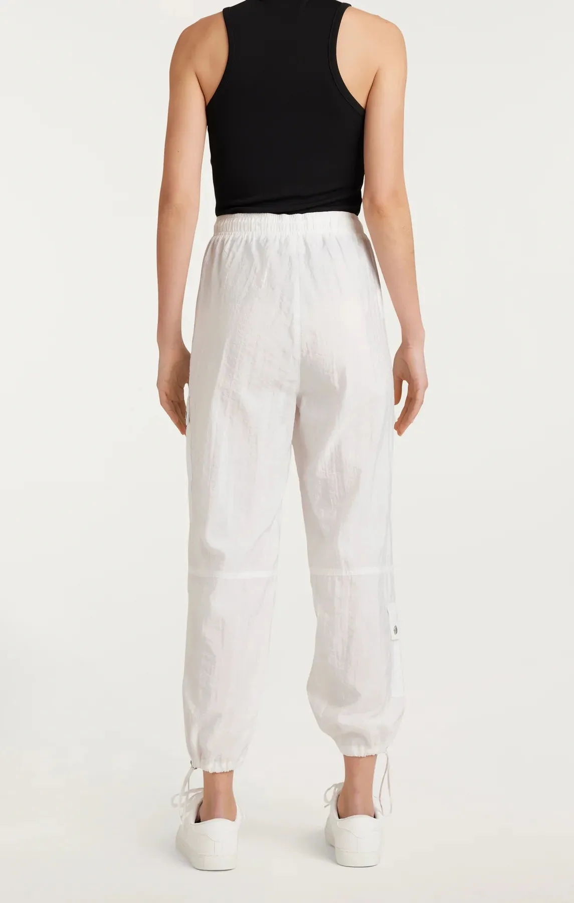 Nitsan Parachute Pant - White