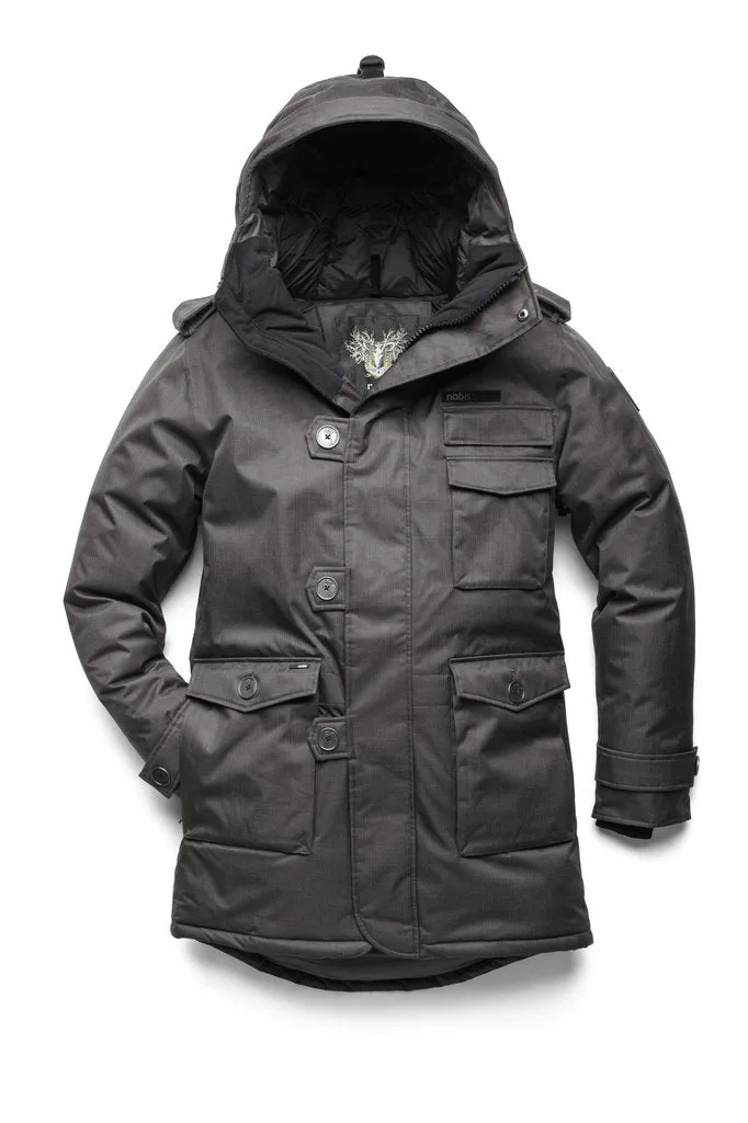 Nobis Mens - Shelby Padded Coat - Steel Grey