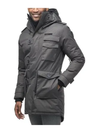 Nobis Mens - Shelby Padded Coat - Steel Grey