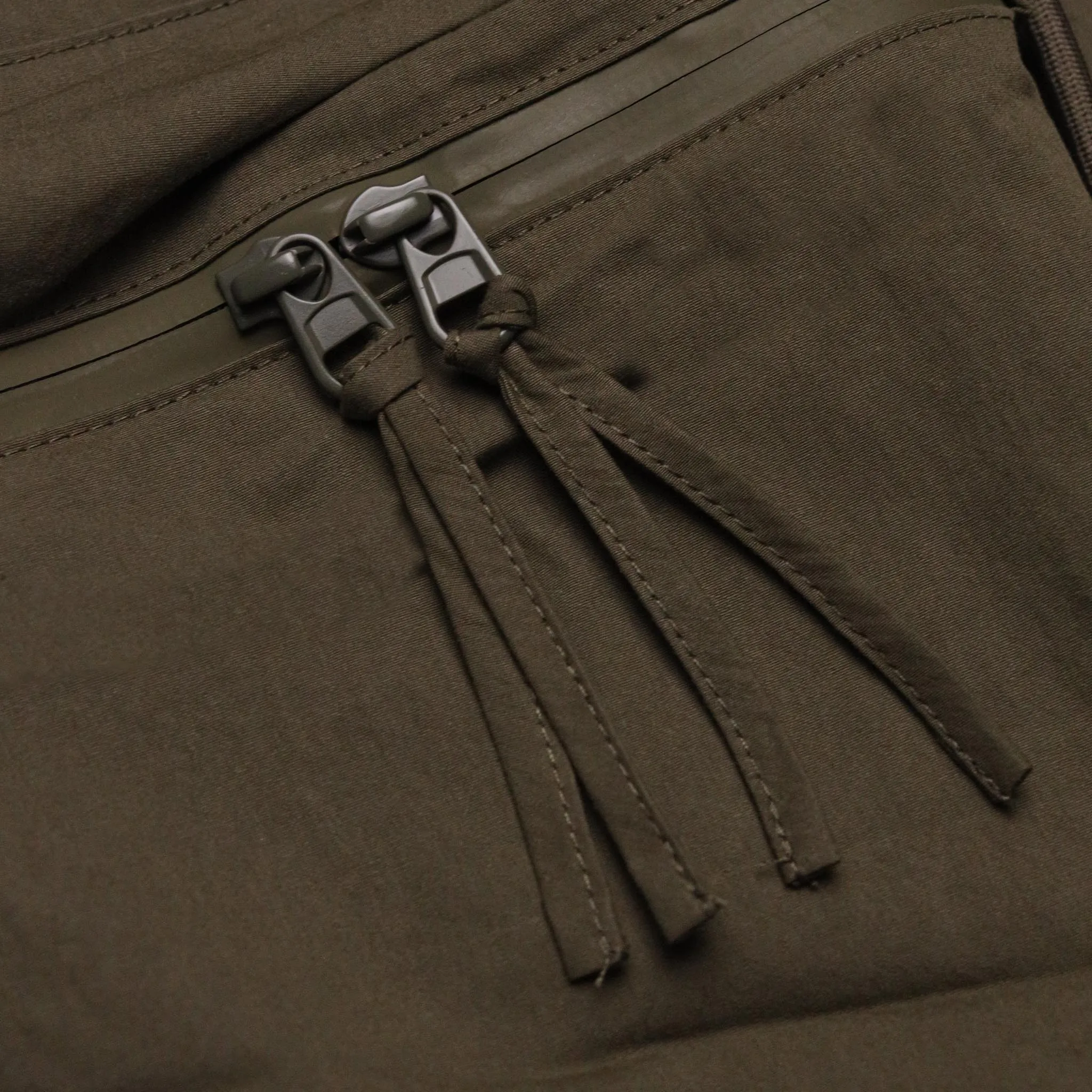 Nylon Cargo Pocket Pants