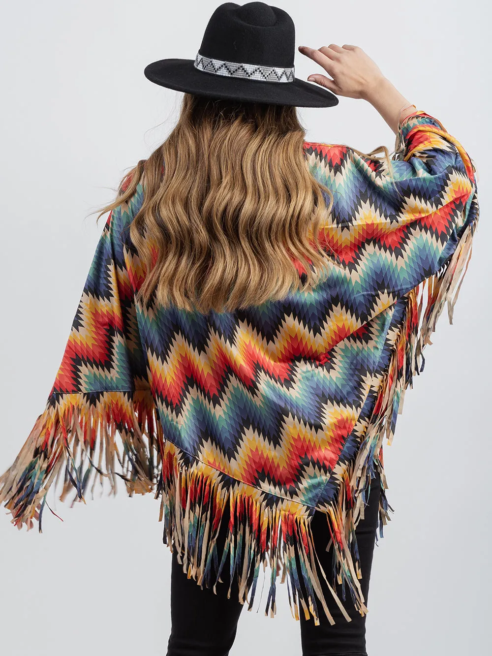 PCH-1705 Montana West Serape Collection Poncho