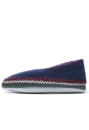 Plakolm Austrian Hut Slippers - Navy