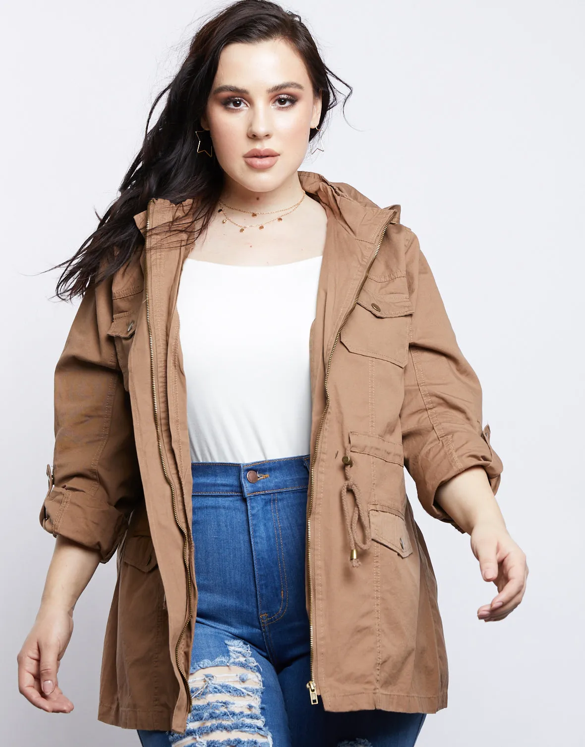 Plus Size Passenger Cargo Jacket