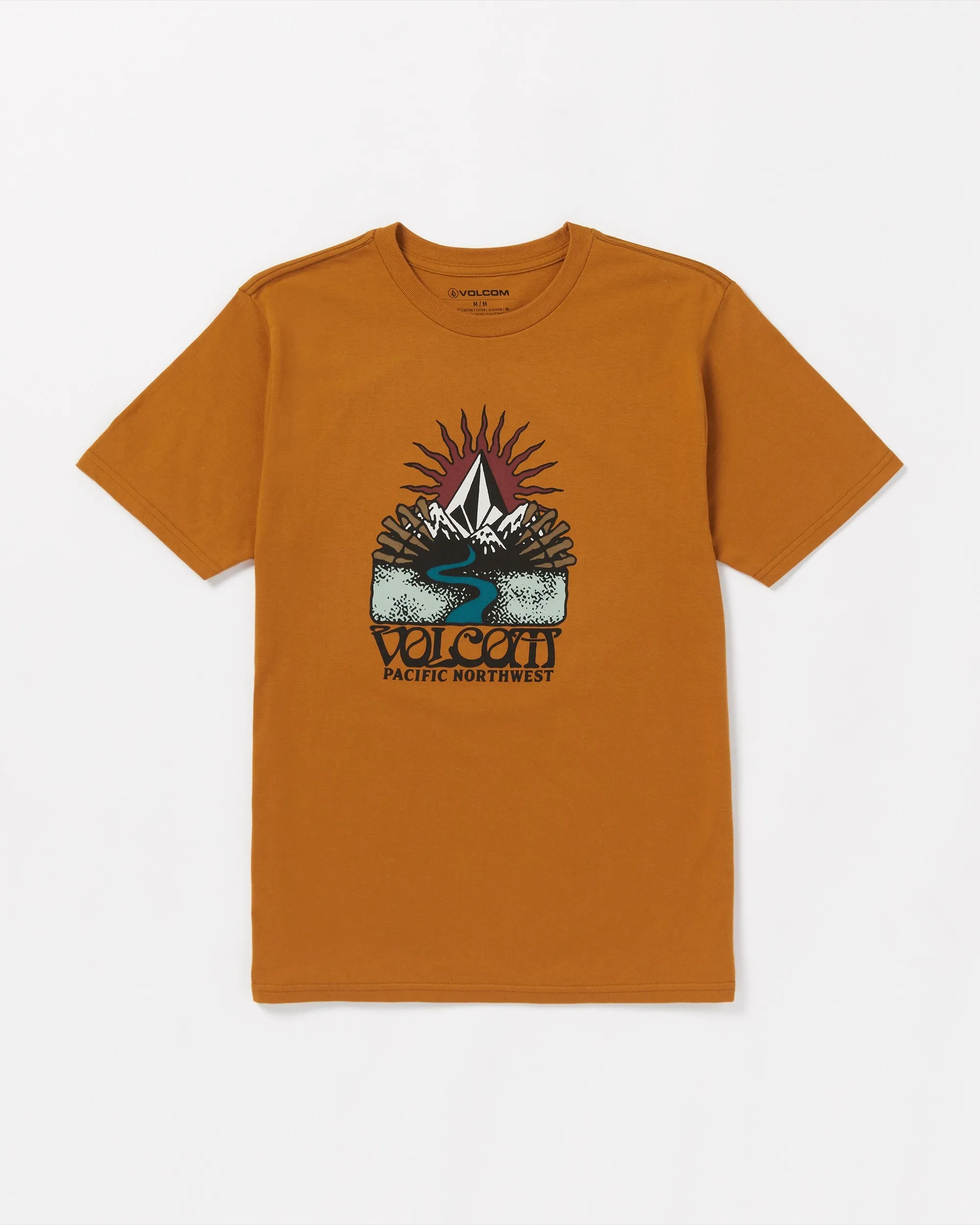 Pnw Short Sleeve Tee - Chestnut Brown