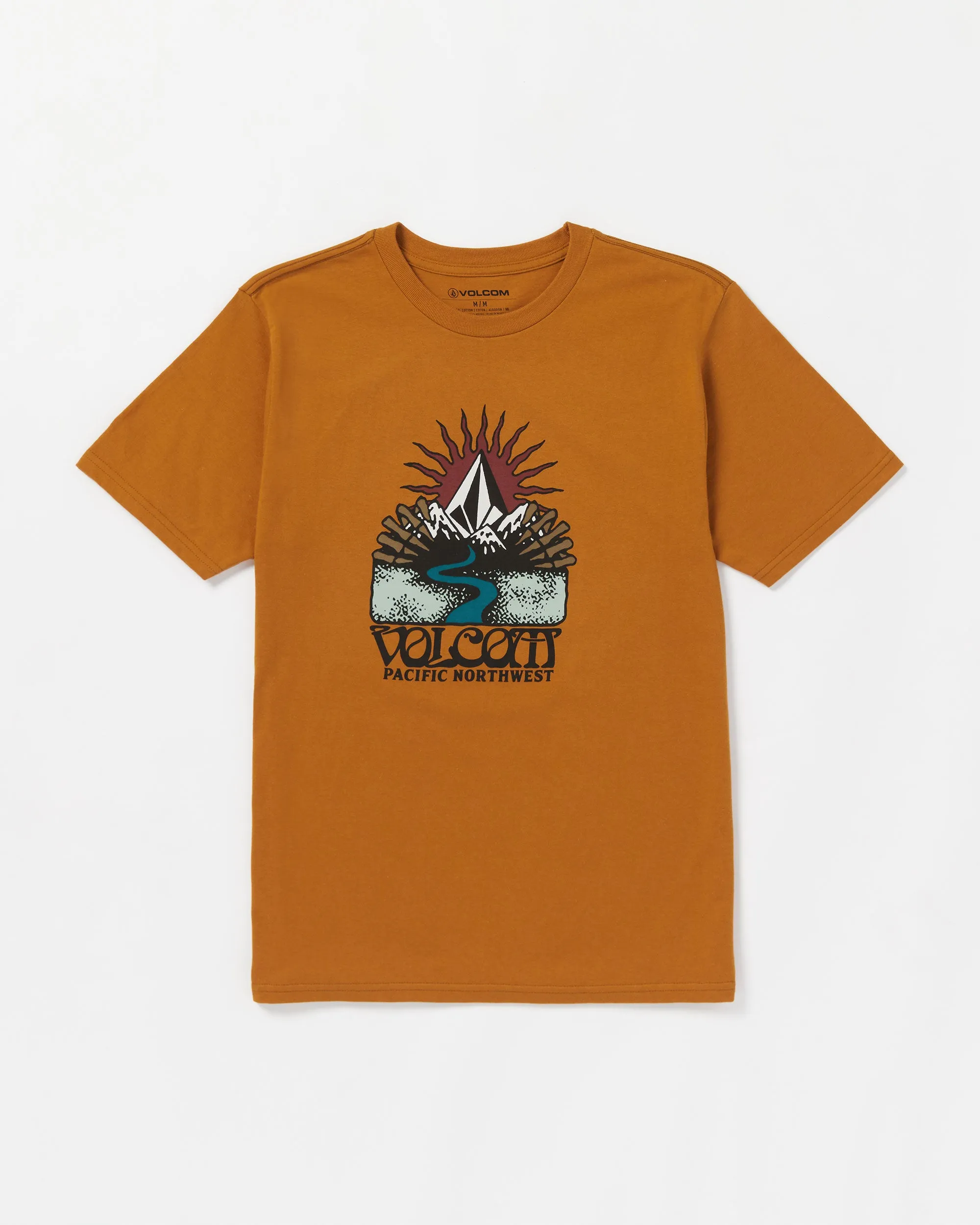 Pnw Short Sleeve Tee - Chestnut Brown