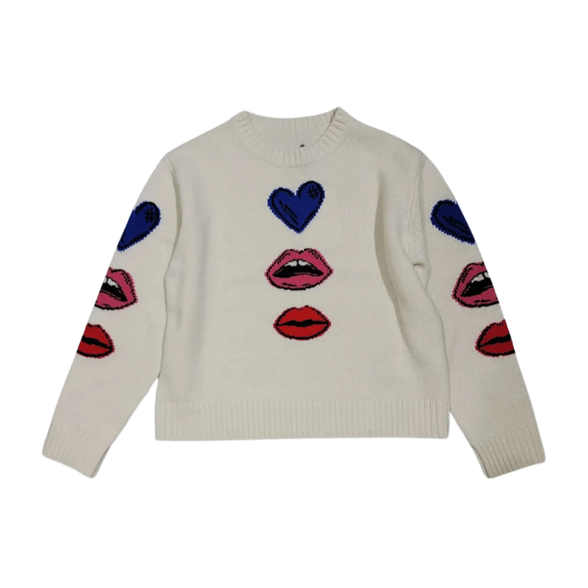 Pre Order:  Love Lips Knitted Sweater