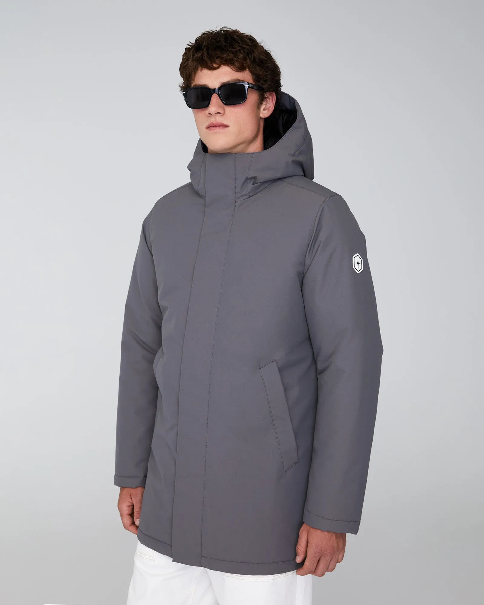 QUARTZ Co ALBAN FORWARD - Hooded Insulated Winter Jacket