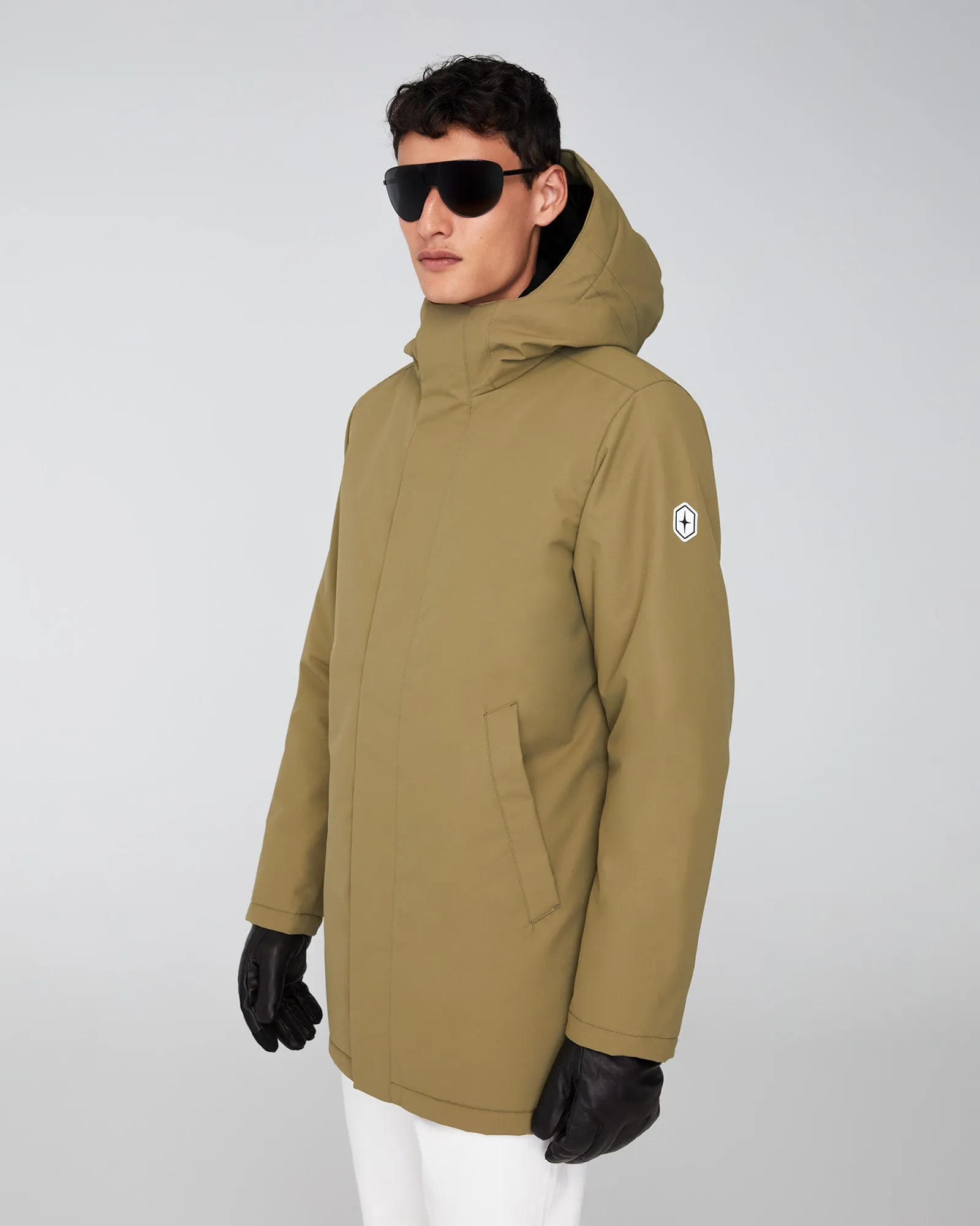 QUARTZ Co ALBAN FORWARD - Hooded Insulated Winter Jacket