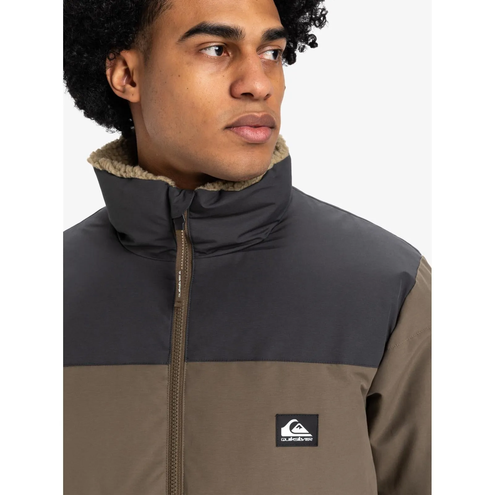 Quiksilver Mens Wild Mountain Puffer Jacket