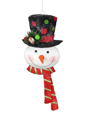 Red/Green Snowman Head