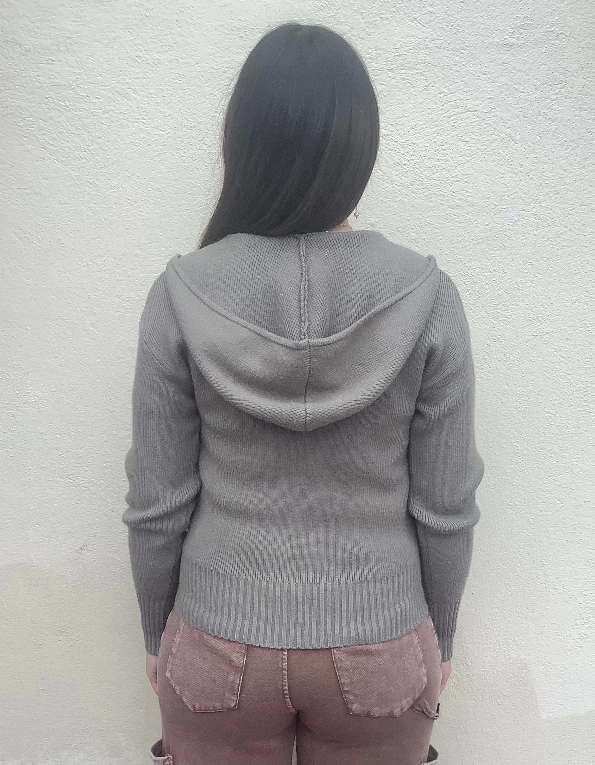 Sage Hoodie Cardigan