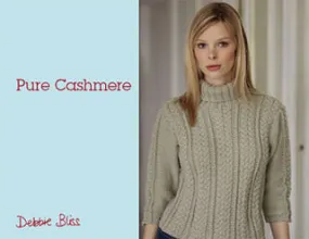 SALE Debbie Bliss Book: Pure Cashmere