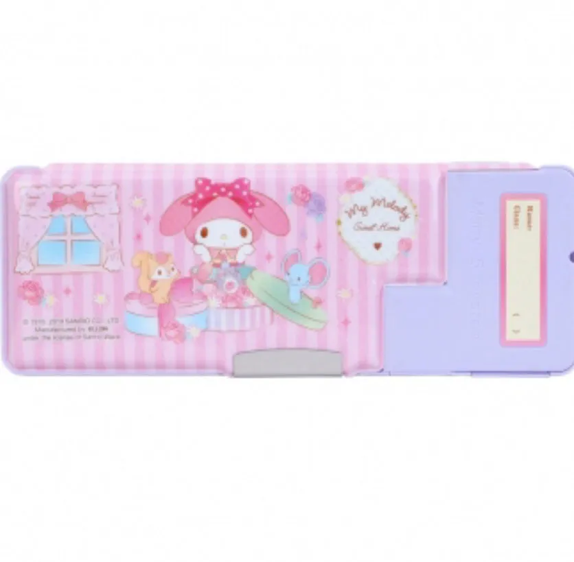 Sanrio Characters Sparkly Magic Pencil Case (with pencil sharpener)