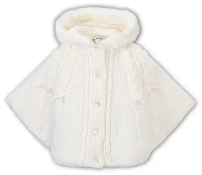 Sarah Louise Ivory Poncho