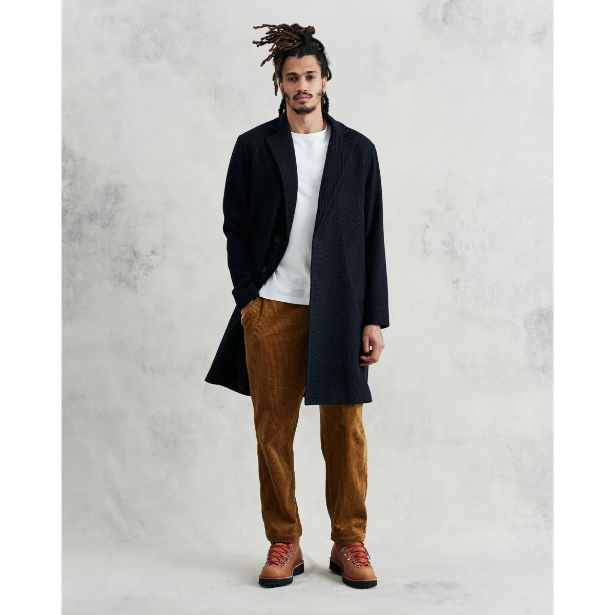 Sasso Coat | Navy