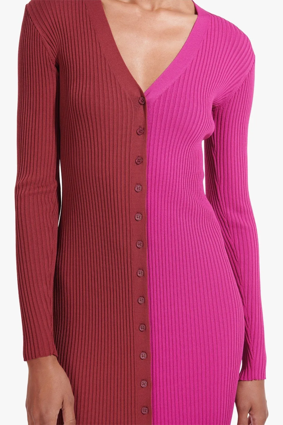 SHOKO SWEATER | FUSCHIA BORDEAUX