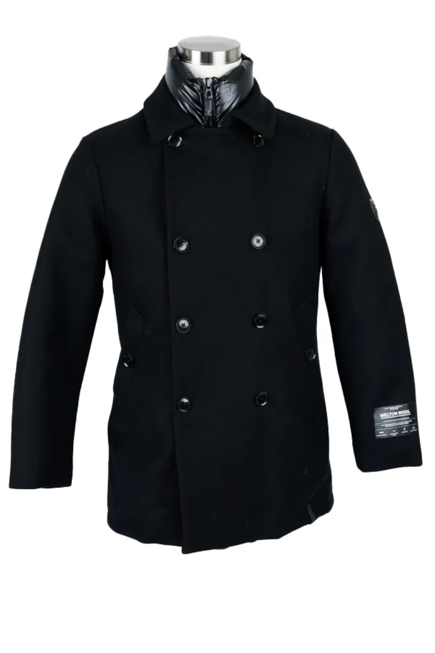 Short Wool Dress Coat