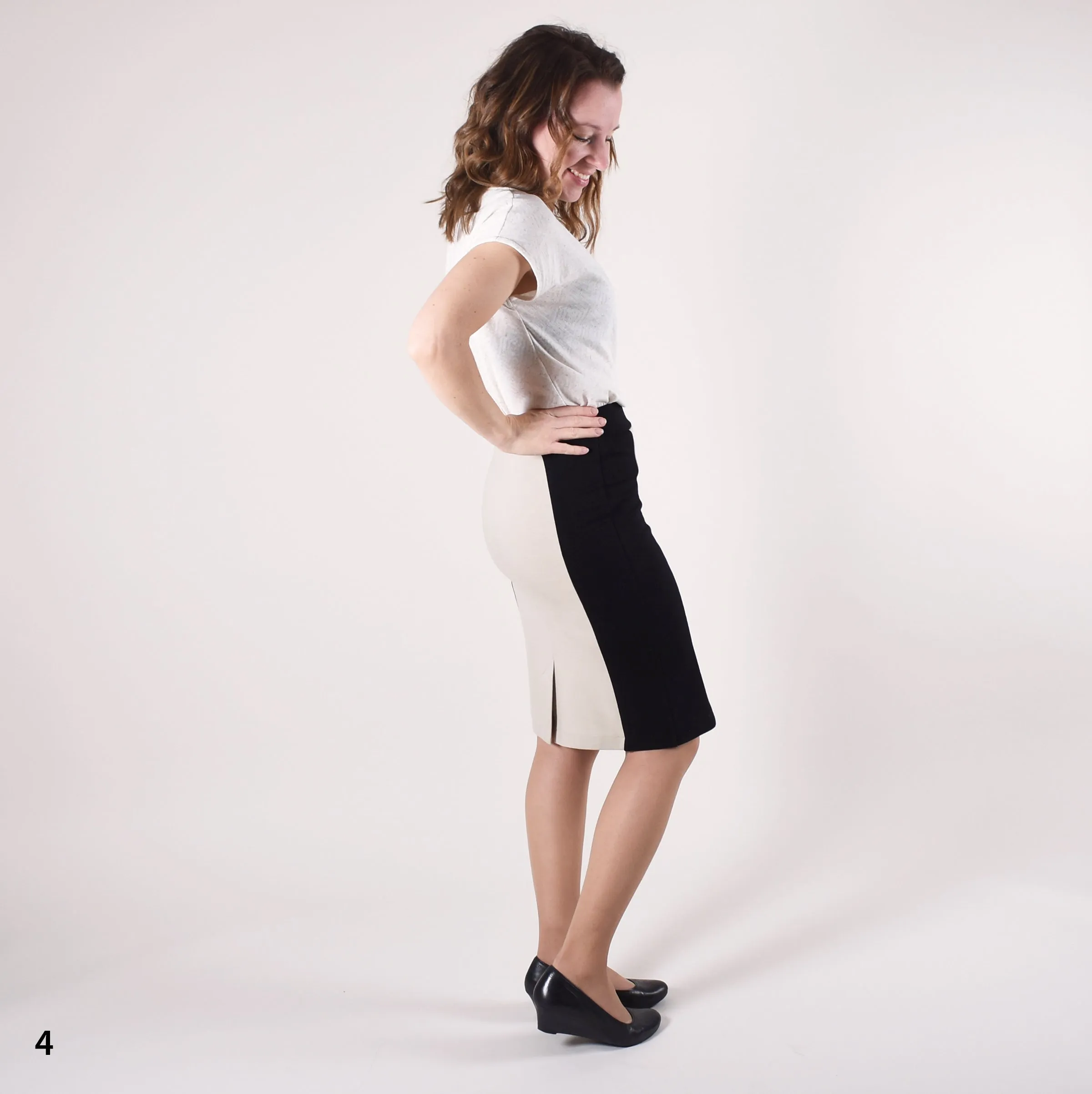 Sofia pencil skirt with variants