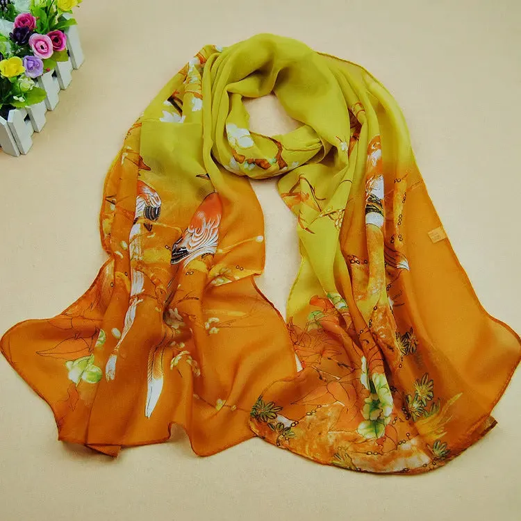 Sunscreen High Quality Thin Ladies Scarf