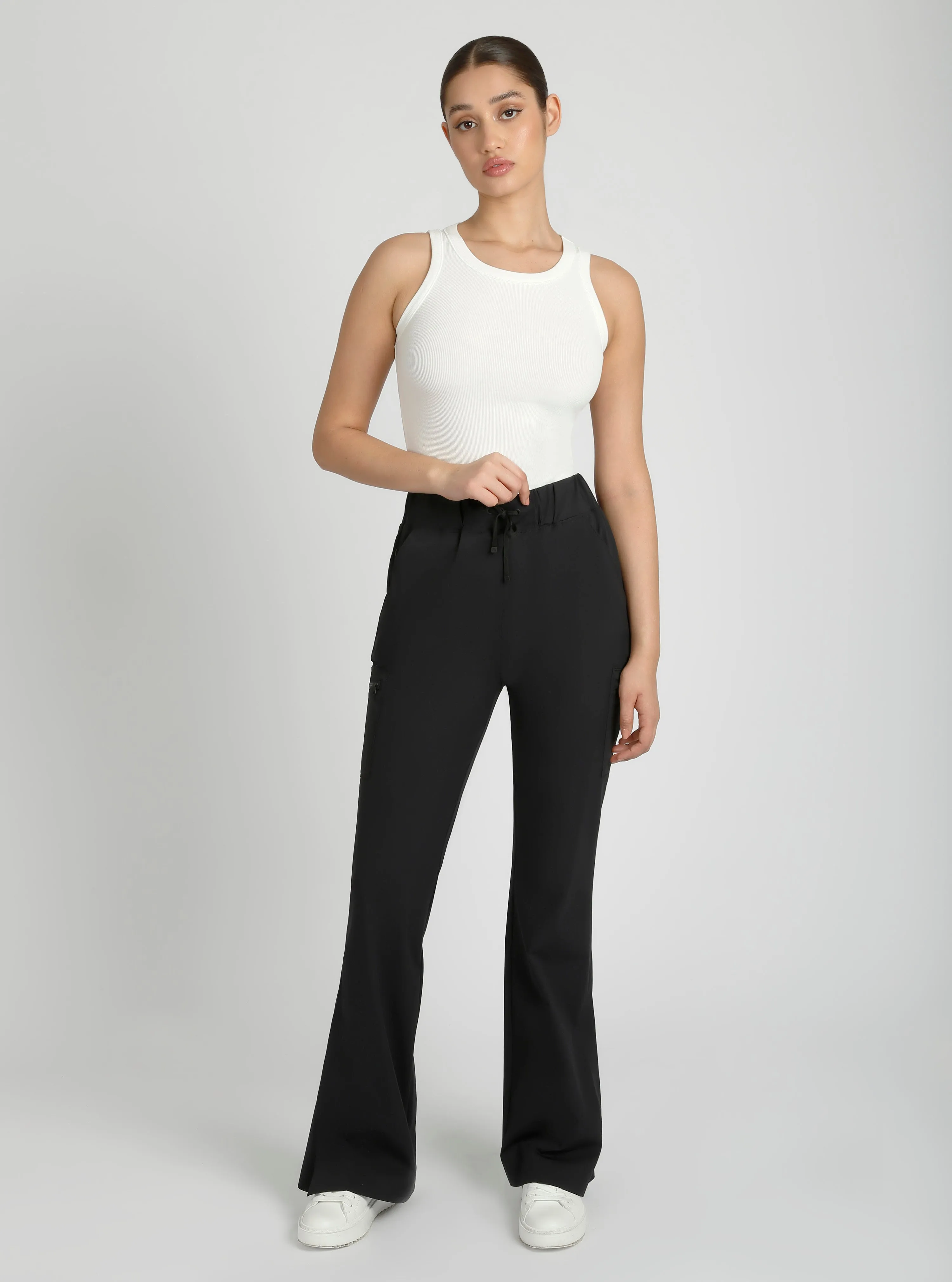 Tectonic Kick Flare Pant - Black