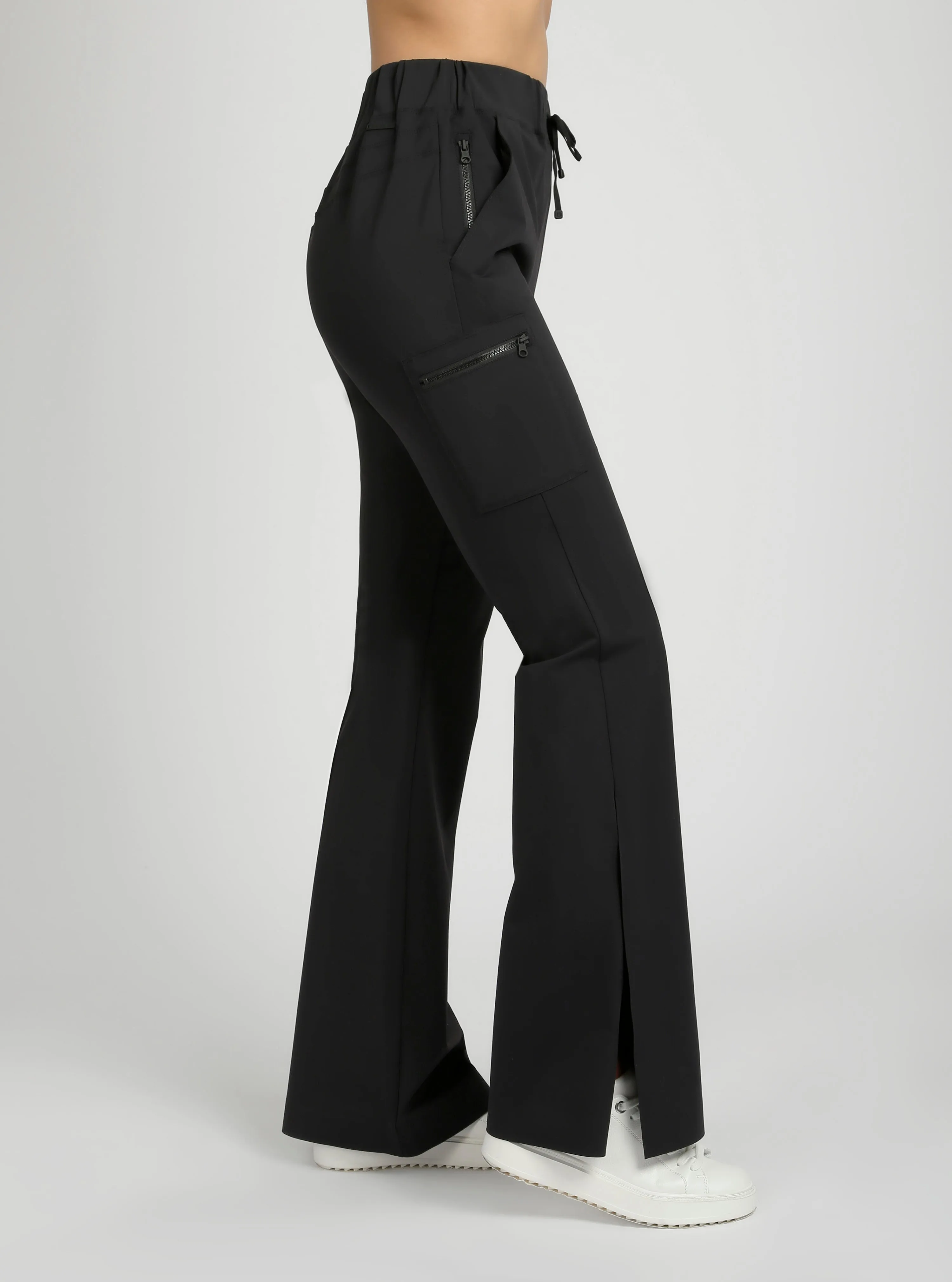 Tectonic Kick Flare Pant - Black