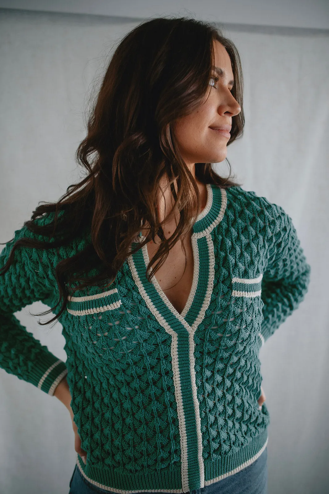 The Sybil Sweater by Heartloom - Jade