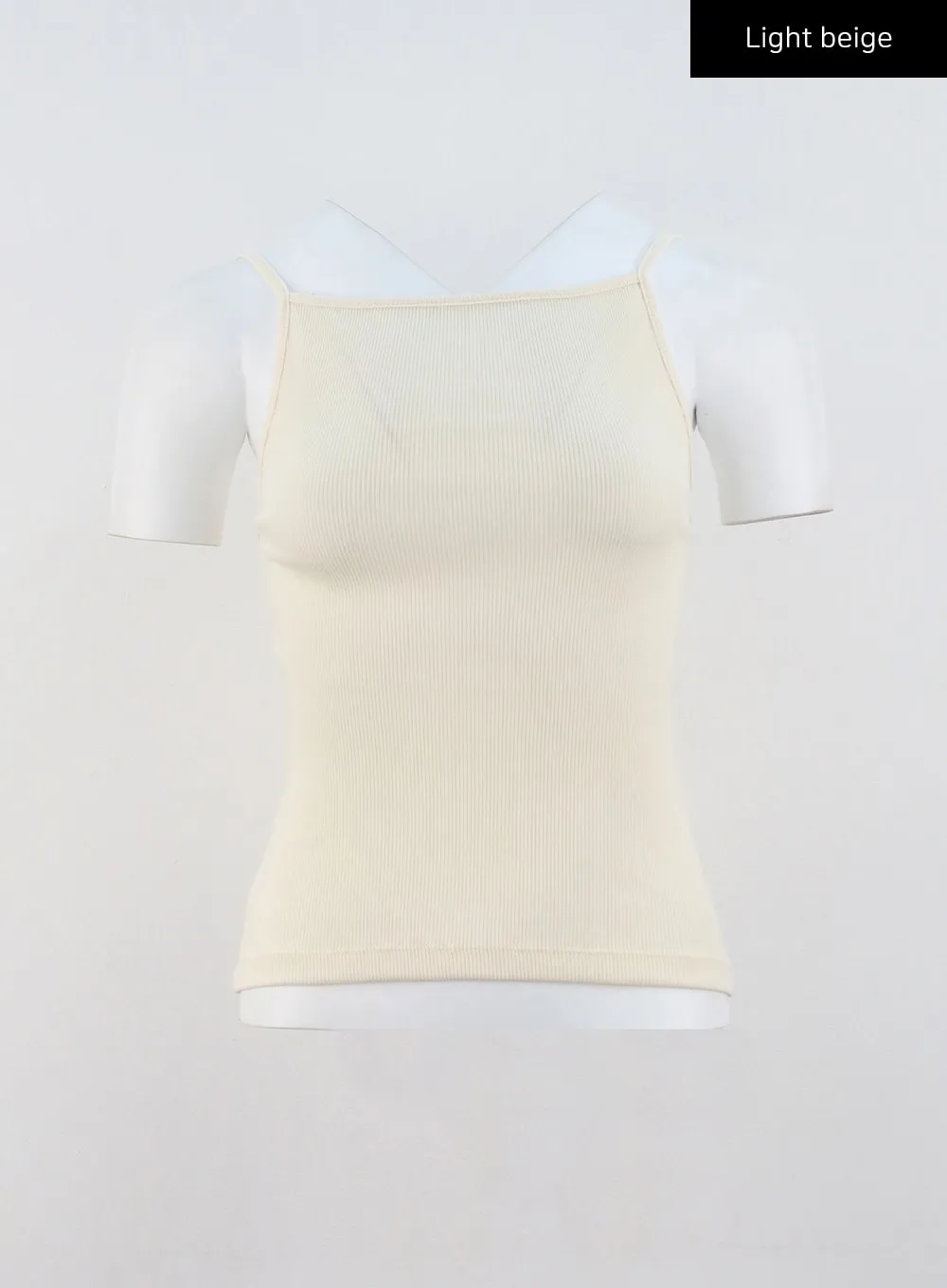 Thin Strap Knit Top CU319