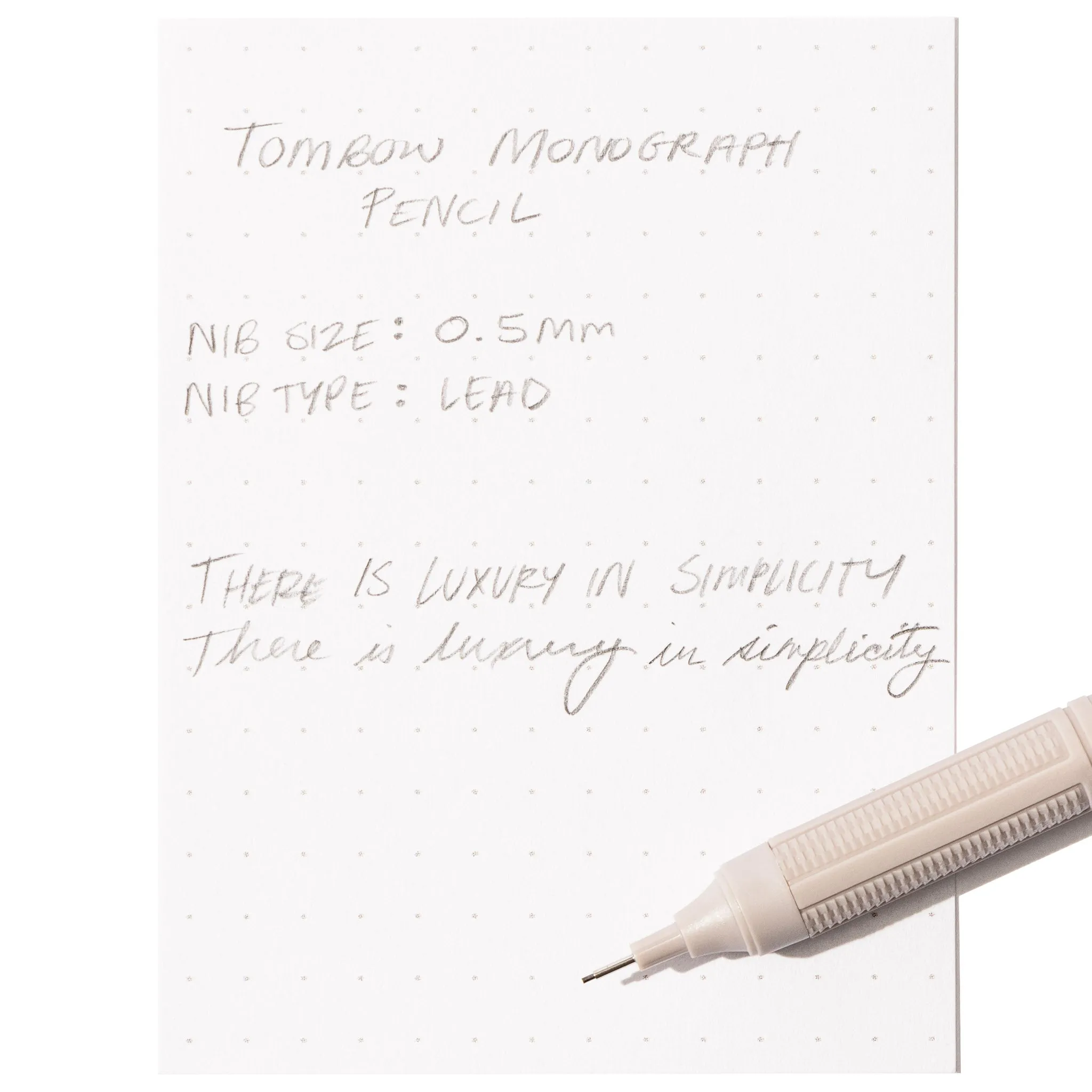 Tombow Mono Graph Lite Mechanical Pencil | 0.5mm