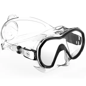 Used Aqua Lung Plazma Frameless Panoramic Diving Mask - Clear/Black