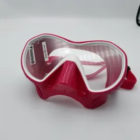 Used Aqua Lung Plazma Frameless Panoramic Diving Mask - Pink/White