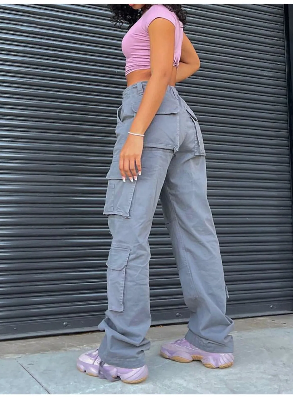 Vintage Style Cargo Pants