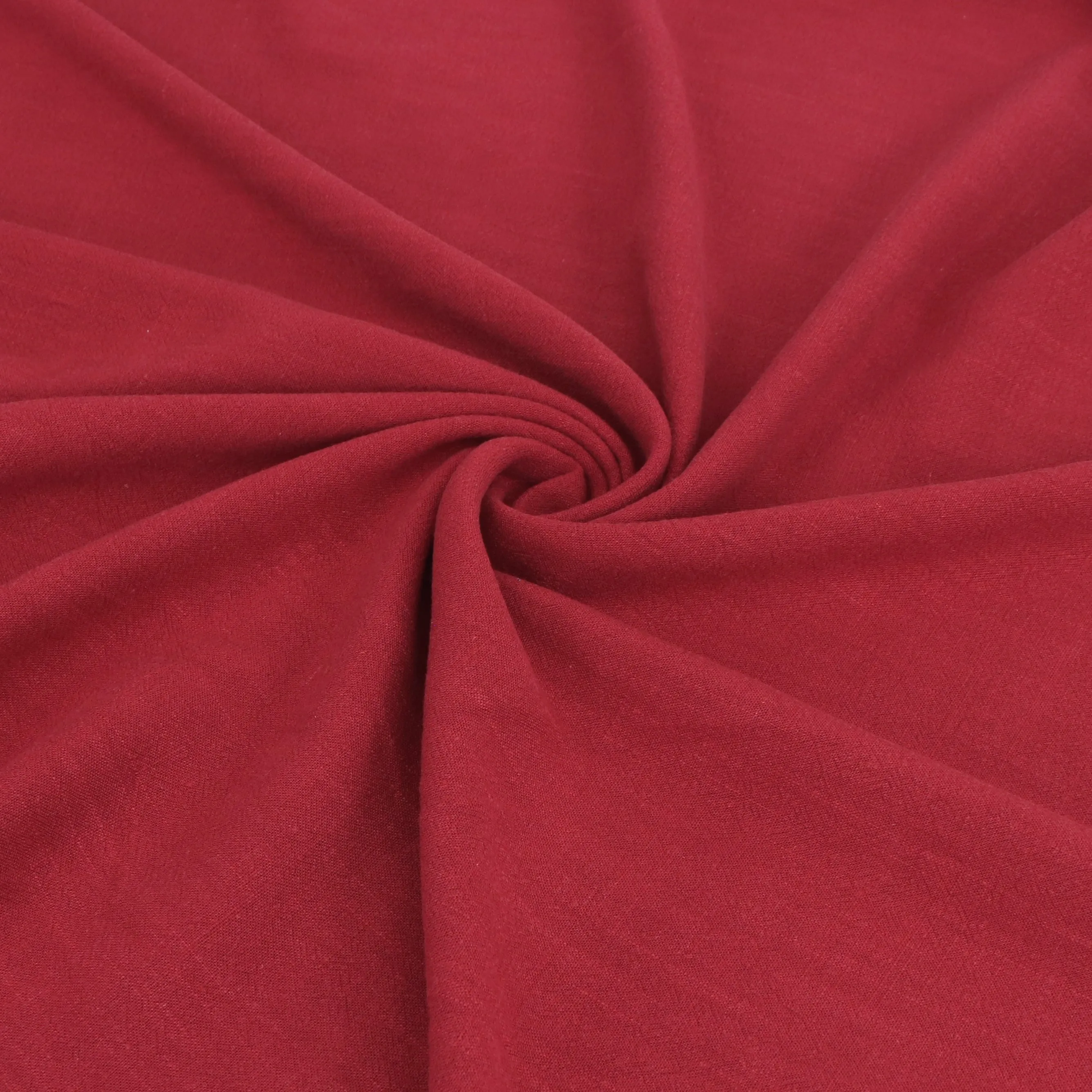 Viscose Linen Slub - Red